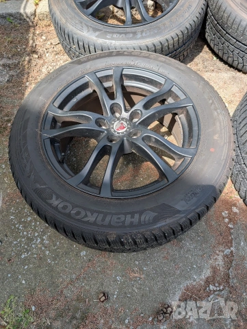 Алуминиеви джанти 17/5×114,3 с гуми 225/60/17, снимка 8 - Гуми и джанти - 54454486