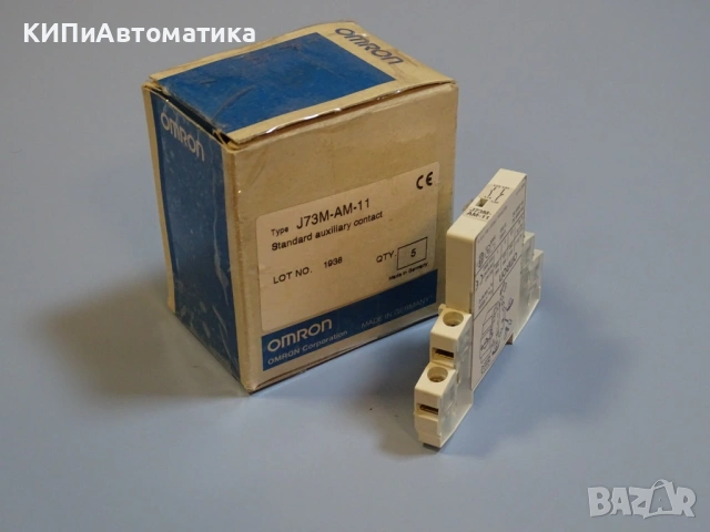 помощен контактор Omron J73M-AM-11 standard auxiliary contact