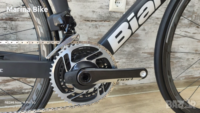 Карбонов шосеен велосипед Bianchi Oltre RC Disc SRAM Red AXS Powermeter Fulcrum Speed 40T | 57, снимка 4 - Велосипеди - 54768791
