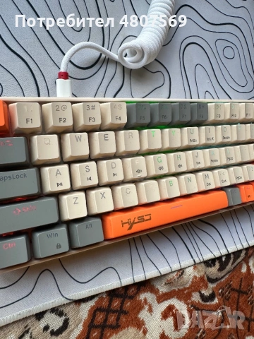 Мишка клавиатура и мауспад