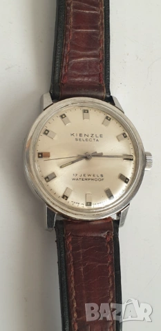 Немски винтидж механичен мъжки часовник Kienzle Selectа, снимка 7 - Антикварни и старинни предмети - 54139641