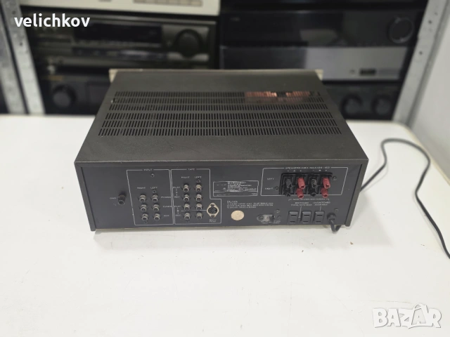 🚀 KENWOOD KA-6150: Легендарен японски усилвател със зашеметяващ аналогов звук и вечна визия! 🪐✨, снимка 6 - Ресийвъри, усилватели, смесителни пултове - 54829719