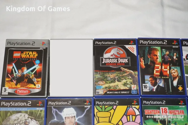 Игри за PS2 Lego Star Wars The Video Game/Jurrasic Park/24 The Game/Kuri Kuri/Turbo Trucks/NHL Hitz/, снимка 2 - Игри за PlayStation - 54081112