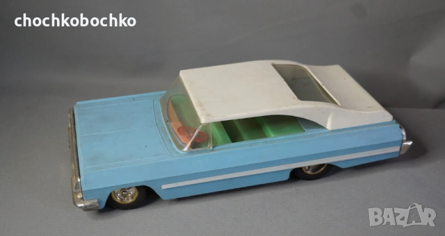 OPEL REKORD Стара Полска пластмасова играчка модел кола, снимка 3 - Колекции - 54144284