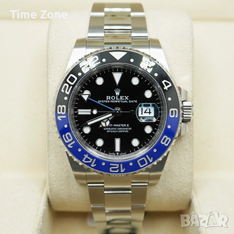 Rolex GMT-Master II 40mm Steel 'Batgirl' Black Dial Automatic Различни Варианти, снимка 10 - Мъжки - 54049168