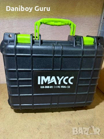 Професионален IMAYCC 4x360 Самонивелиращ се лазерен нивелир, 4D лазерен нивелир, 16 линии , снимка 6 - Други инструменти - 54715257