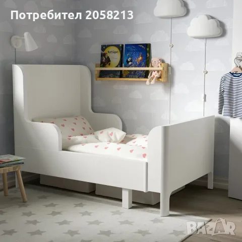 Разтегателно детско легло, снимка 2 - Мебели за детската стая - 55350756