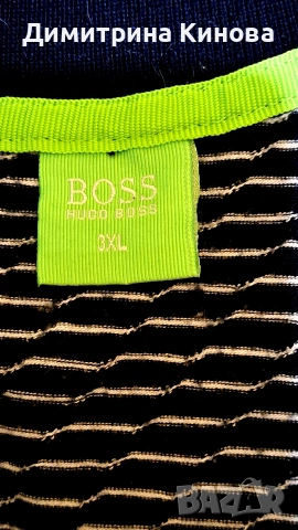 Тениска тип поло Hugo Boss, снимка 3 - Тениски - 54848383