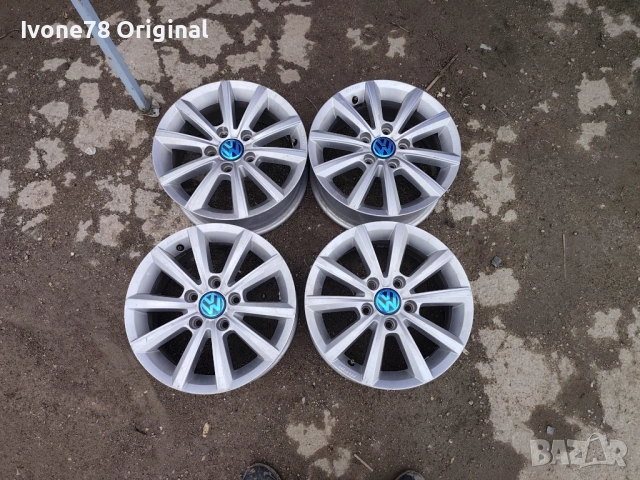 ПРОМОЦИЯ АЛУМИНИЕВИ ДЖАНТИ за VW GOLF 7 5x112 15цола.Отлично състояние