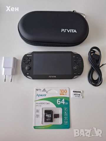 Sony PS Vita Playstation Vita - качени много игри - хакната