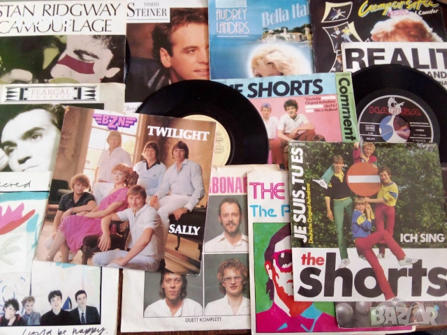Лот 7" плочи хит disco/pop сингли от 80-те (15 бр)