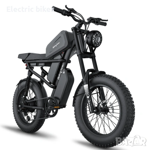 Електрически велосипед Z8 Pro 750W 31.2Ah Двойна Батерия 20” Full Suspension, снимка 8 - Велосипеди - 54700276