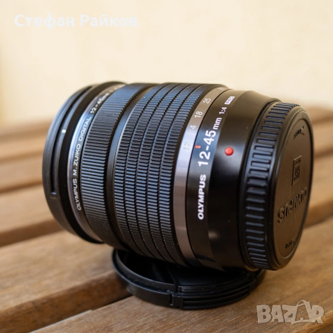 Olympus M.Zuiko ED 12-45mm f/4 PRO обектив, снимка 2 - Обективи и филтри - 55175271
