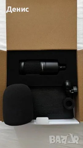 AT2020 AudioTechnica condenser, снимка 3 - Микрофони - 55390889