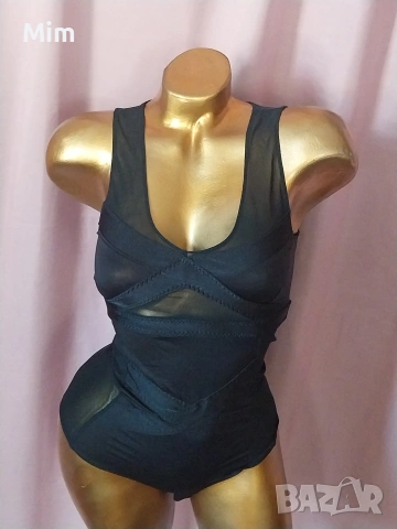 MALENE BIRGER M Черно моделиращо боди , снимка 6 - Корсети, бюстиета, топове - 55289337