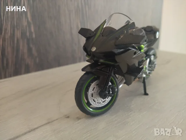 Метален мотор Kawasaki Ninja H2R !!!, снимка 3 - Колекции - 55314341