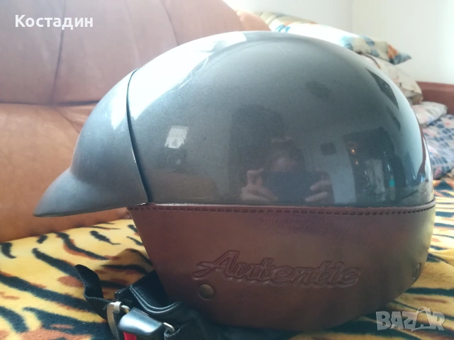 Мото каска GPA Avtentic M 55-56 см, снимка 3 - Аксесоари и консумативи - 55002957