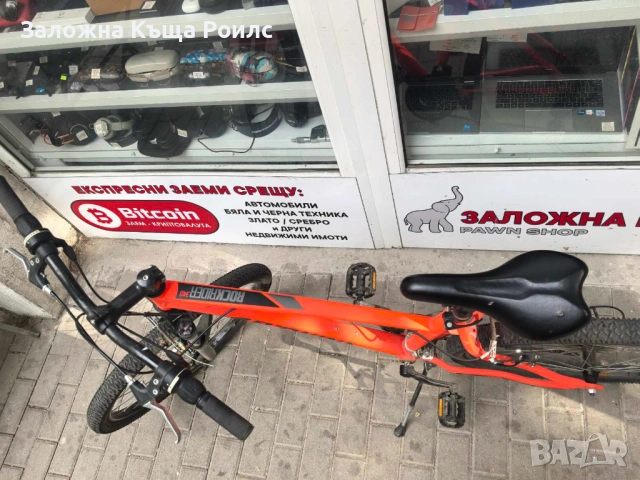 Планински велосипед B'Twin Rockrider 340 Orange  26", снимка 4 - Велосипеди - 54590338