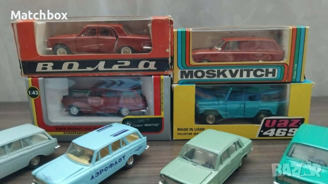 Руски Модели 1/43 СССР , снимка 8 - Колекции - 50332429