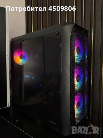 Геймърски компютър AMD Ryzen 5 2600/ RAM 16GB DDR4 HyperX/ RX 580 8Gb+ RX 570/ SSD Samsung 512GB, снимка 2 - Геймърски - 54677851