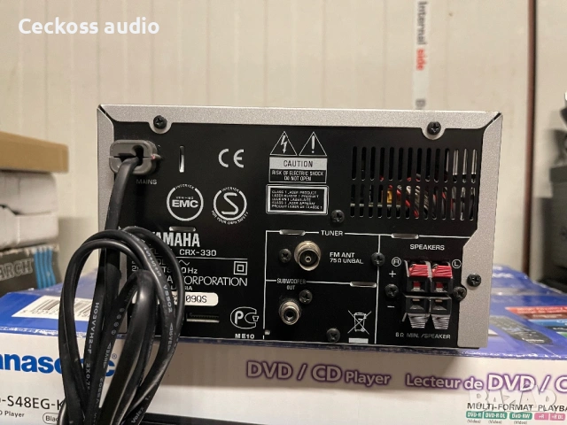 Мини стерео YAMAHA CRX-330, снимка 3 - Ресийвъри, усилватели, смесителни пултове - 54892273