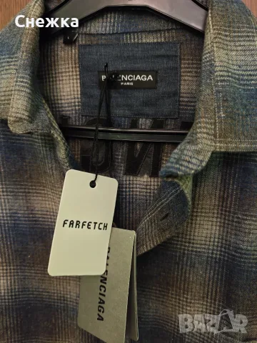 Оригинална риза Balenciaga , снимка 3 - Ризи - 55627970