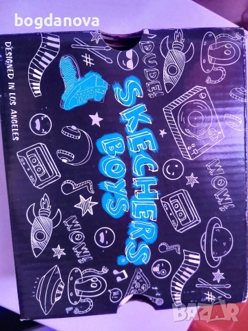 Skechers бебешки маратонки, номер 22, снимка 8 - Бебешки обувки - 54048476