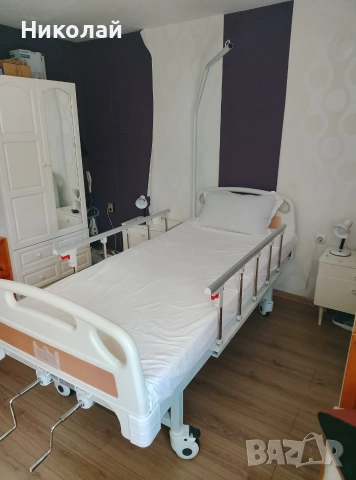 Продавам механично болнично легло, снимка 3 - Други - 54988132