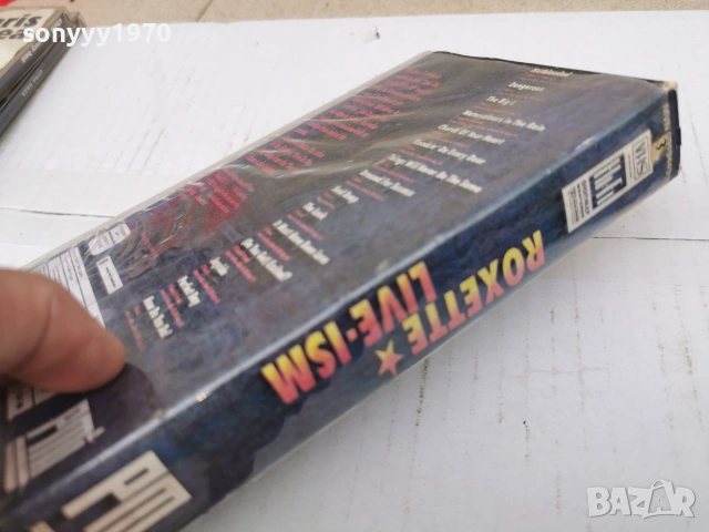 ROXETTE-VHS VIDEO TAPE 0807260945L1, снимка 7 - Други музикални жанрове - 55196733