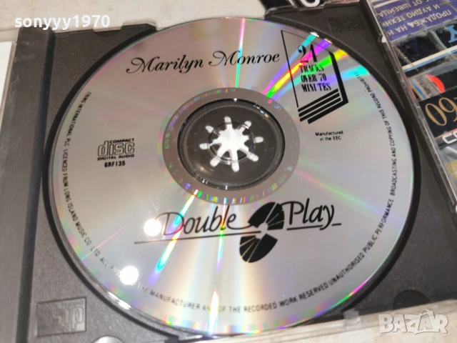 MARILYN MONROE CD-ВНОС GERMANY 0406261901H2E6R, снимка 2 - CD дискове - 54781888