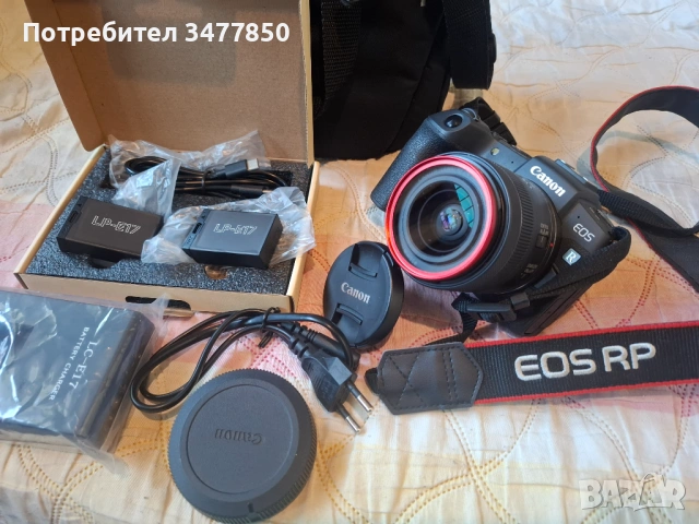 Фотоапарат Canon RP на 4.5 к кадъра