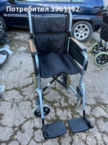 Ръчна инвалидна количка DAYS згаваема, снимка 3 - Инвалидни колички - 54171303