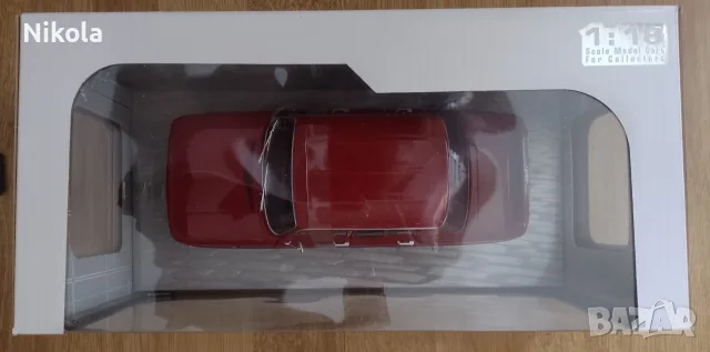 Renault 8, мащаб 1:18 Solido., снимка 4 - Колекции - 55332535