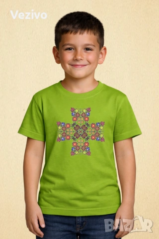 Слънчев кръст, снимка 3 - Детски тениски и потници - 54087916