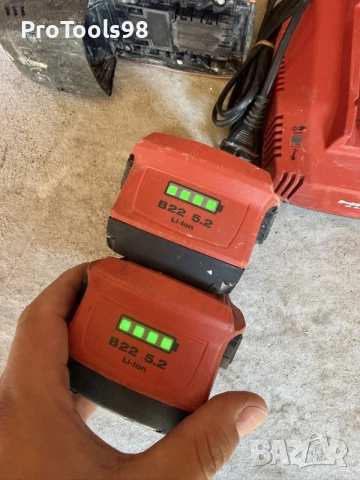 Hilti TE 6-A22 2x5,2Ah , снимка 2 - Перфоратори - 55517813