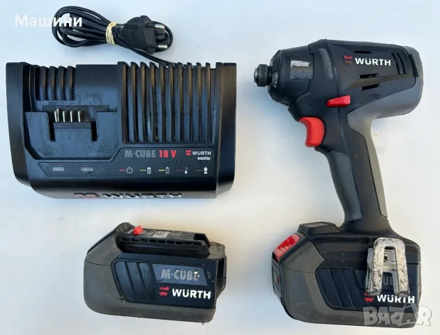 Wurth ASS 18-1/4'' Compact M-Cube - Безчетков импакт 18V 2025г.