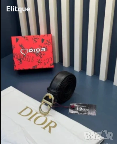 Колани Christian Dior от естествена кожа в кутия на марката , снимка 9 - Колани - 54388687
