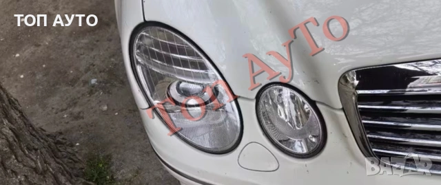 Капаци Фарове Мерцедес W211 Mercedes E Class W211 2002 - 2008 Стъкла Фарове Капаци, снимка 15 - Аксесоари и консумативи - 54566485