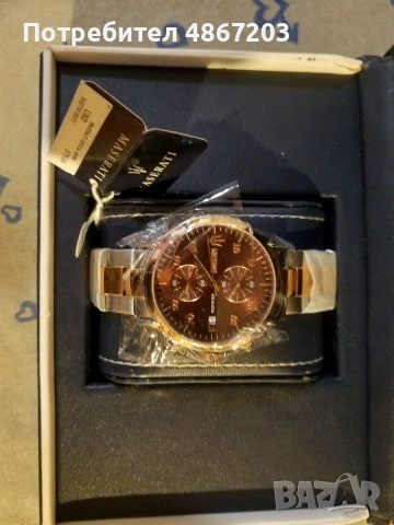 ⌚ Чисто НОВ часовник Maserati, снимка 4 - Мъжки - 55050148
