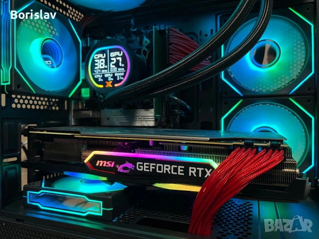 Геймърски компютър / Ryzen 5 5500 / RTX 2070 Super / 16GB RAM / Nvme 1TB Gen 4.0, снимка 5 - Геймърски - 54986161