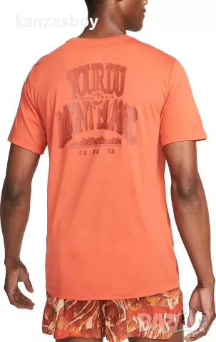 Nike Mont Blanc Men's Trail Running T-Shirt  - мъжка тениска р-р L, снимка 2 - Тениски - 55678005