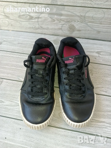 Puma N 38,5 кожени маратонки, снимка 2 - Маратонки - 55124348