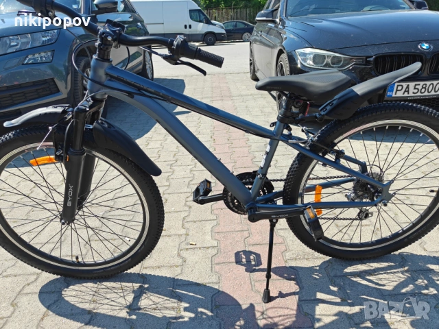 X Велосипед 24" WHIZZY сив, снимка 5 - Велосипеди - 54493398