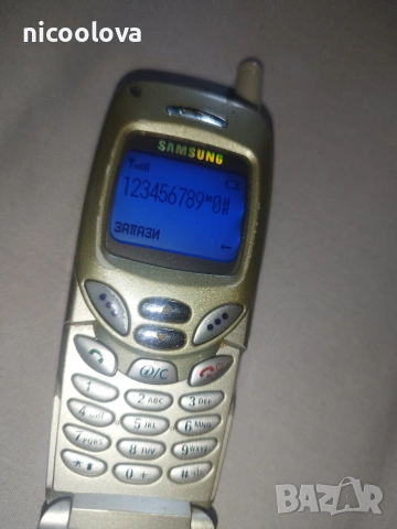 ! Работещ ! Samsung SGH-R200S ,с българско меню, снимка 2 - Samsung - 55011277