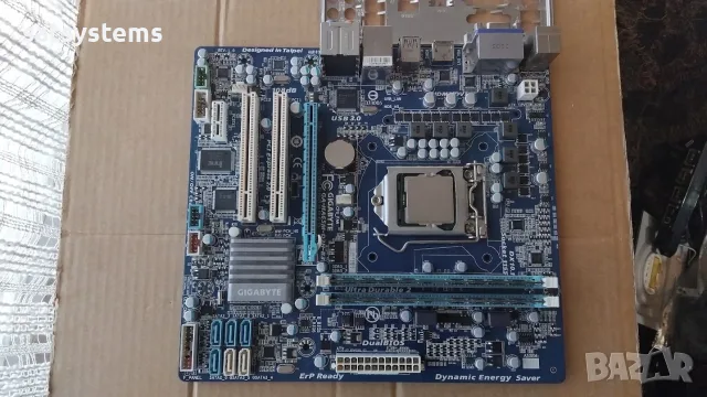 Дънна платка Gigabyte GA-HA65M-D2H-B3 Socket LGA1155 CPU+FAN, снимка 4 - Дънни платки - 55676562
