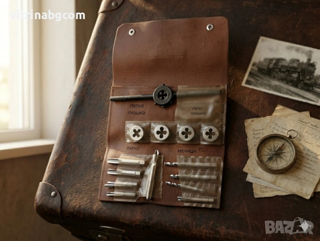 комплект за резби Плашки, Метчици завод  „Болшевик“ – Габрово