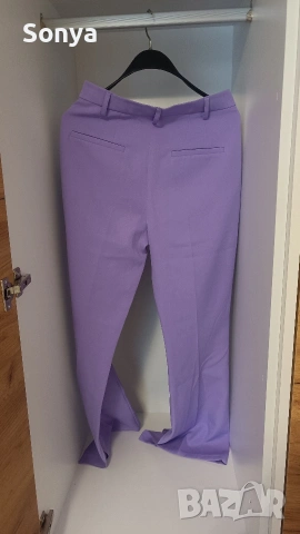 Лилав панталон , снимка 2 - Панталони - 54044003