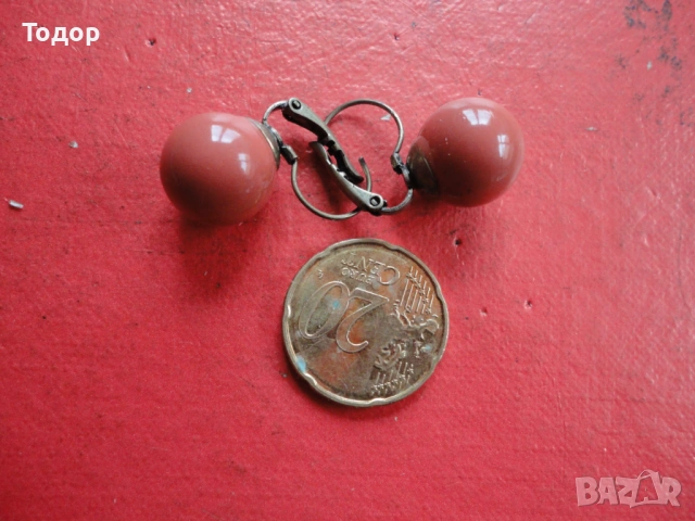 Обеци обици с камъни 8