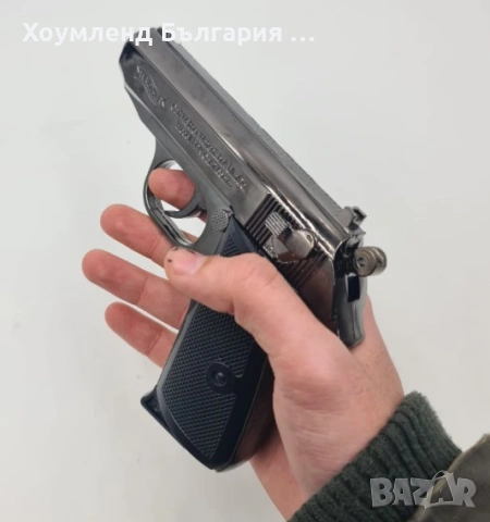 Фалшив пистолет на Джеймс Бонд запалка горелка в кубур, снимка 4 - Газово оръжие - 54193640