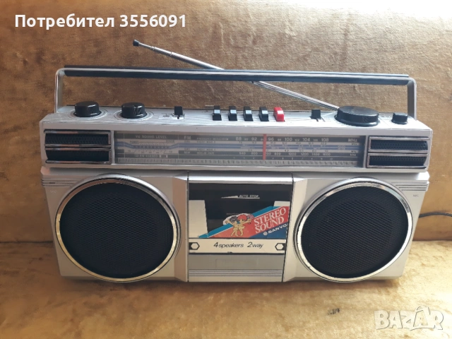    SANYO M9810K, снимка 4 - Радиокасетофони, транзистори - 54444178
